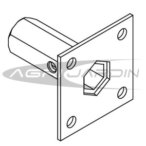 JUEGO DE ADAPTADORES PARA MOTOAZADA GRILLO 1100 / 3500