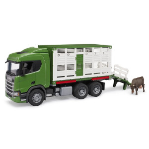 CAMION DE TRANSPORTE DE ANIMALES SCANIA SUPER 560R CON ANIMAL BRUDER