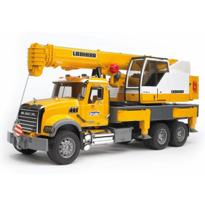 CAMION MACK CON GRUA LIEBHERR