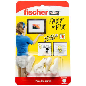 COLGADOR 3 PUNTAS FAST & FIX FISCHER