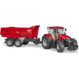 TRACTOR CASE IH OPTUM 300 CVX CON REMOLQUE