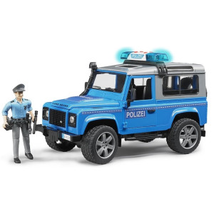 LAND ROVER DEFENDER STATION POLICIA