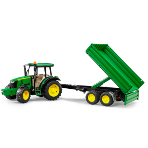 TRACTOR JOHN DEERE 5115M CON REMOLQUE