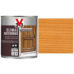 BARNIZ MADERA CLIMAS EXTREMOS ROBLE CLARO 2,5L BRILLANTE