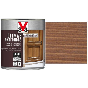 BARNIZ MADERA CLIMAS EXTREMOS ROBLE OSCURO 2,5L BRILLANTE