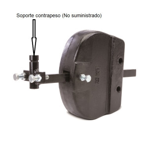 CONTRAPESO FRONTAL PARA MOTOCULTOR