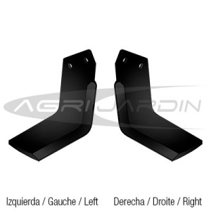 CUCHILLA ROTOVATOR AGRIA, PASQUALI, PASBO, CAVABE