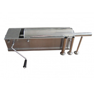 EMBUTIDORA DE CARNE 5KG INOXIDABLE HORIZONTAL