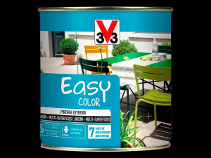 ESMALTE EXTERIOR EASY COLOR 0,5L NEGRO SATINADO