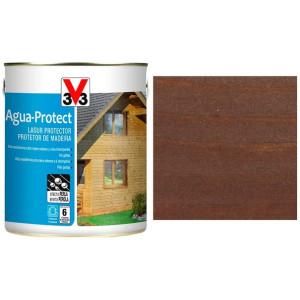 LASUR AL AGUA MADERA AGUA-PROTECT PALISANDRO 0,75L SATINADO