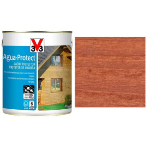 LASUR AL AGUA MADERA AGUA-PROTECT SAPELLY 2,5L SATINADO