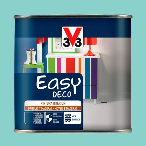 PINTURA EASY DECO POP 0,5L MENTOL PASTEL SATINADO