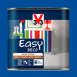 PINTURA EASY DECO POP 0,5L AZUL ELÉCTRICO SATINADO