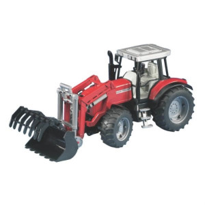 TRACTOR MASSEY FERGUSON 7480 CARGADOR FORNTAL